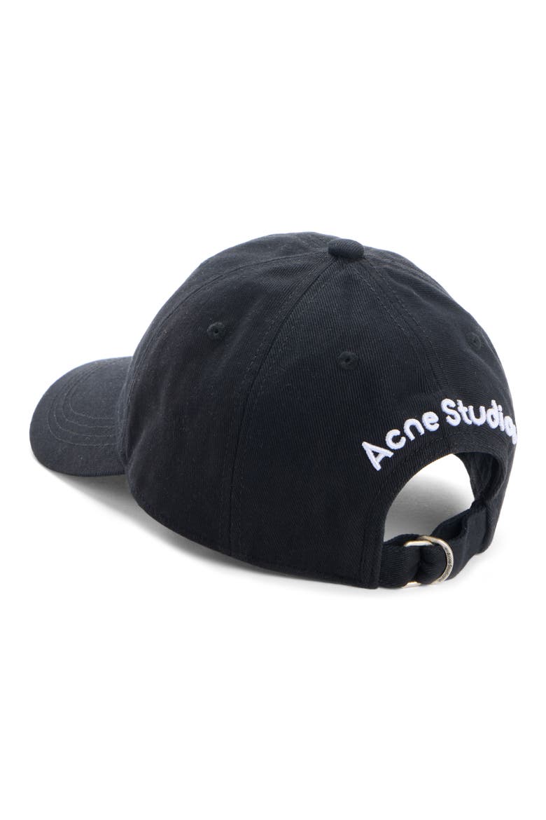 Carliy Embroidered Back Logo Adjustable Baseball Cap, Alternate, color, BLACK