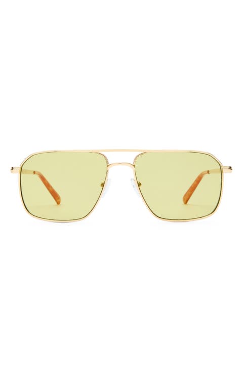 Equator 55mm Aviator Sunglasses