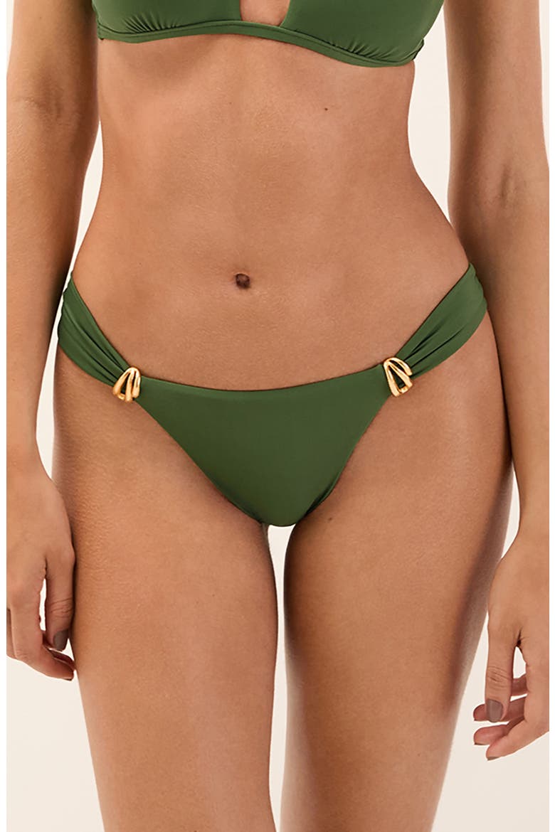 Leone Bikini Bottoms, Main, color, GREEN