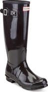 Hunter Refined Tall Gloss Waterproof Rain Boot