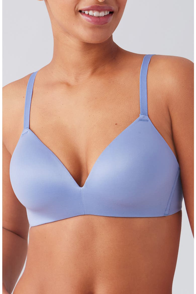 Future Foundation Wireless T-Shirt Bra, Main, color, COUNTRY BLUE