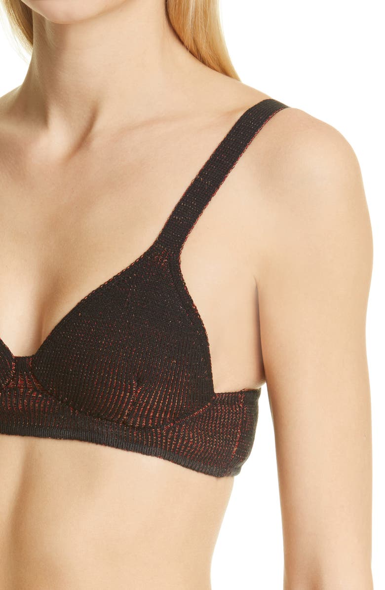 Isa Boulder Bravery Knit Bra, Alternate, color, 