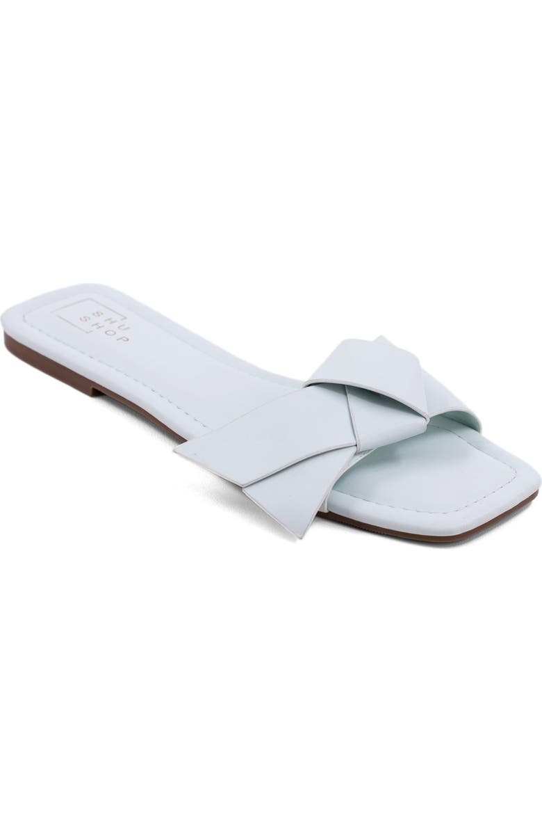 SHUSHOP Diana Slide Sandal, Main, color, Mint