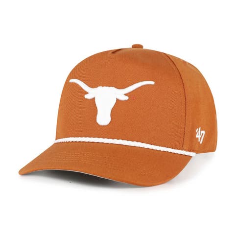 Men's '47  Texas Orange Texas Longhorns Rope Hitch Adjustable Hat