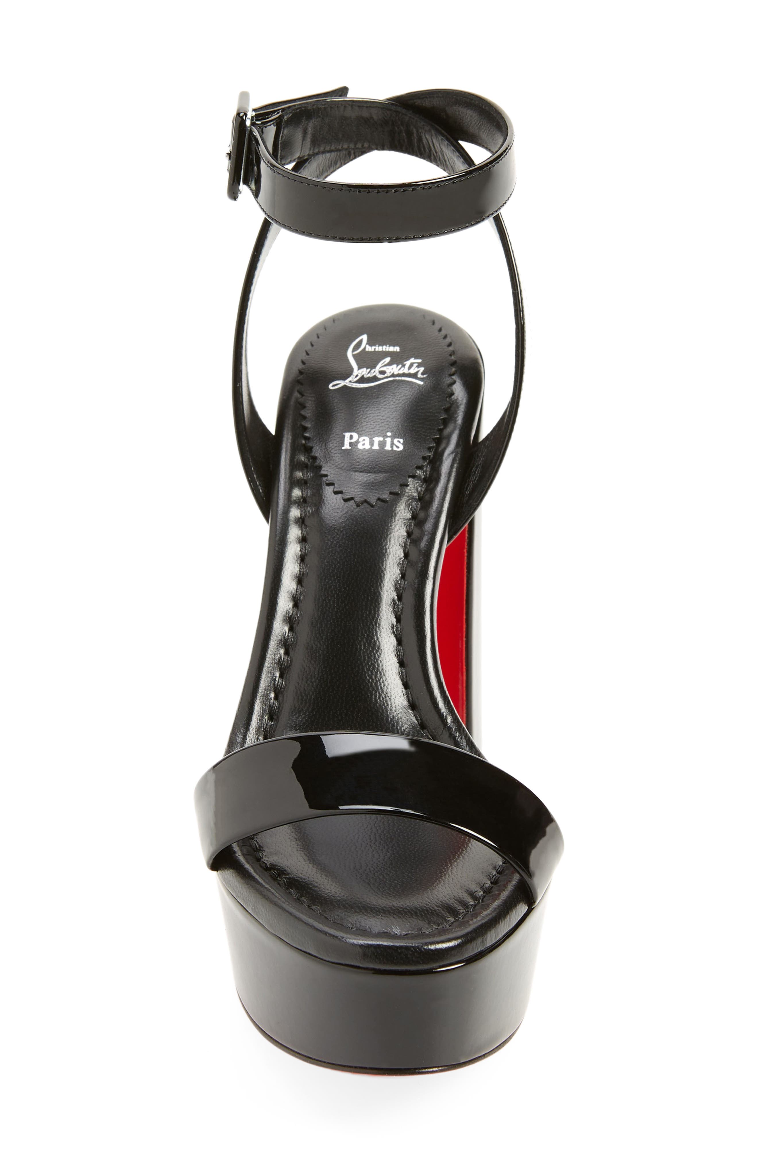 Christian Louboutin Movida Sabina Ankle Strap Platform Sandal, Alternate, color, 