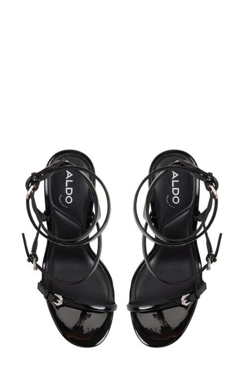Aldo Jamielynn Ankle Strap Sandal In Black