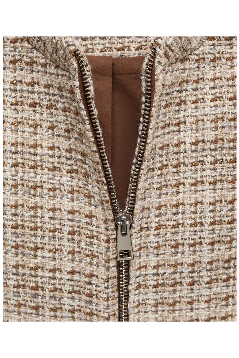 Tweed Jacket, Alternate, color, BROWN