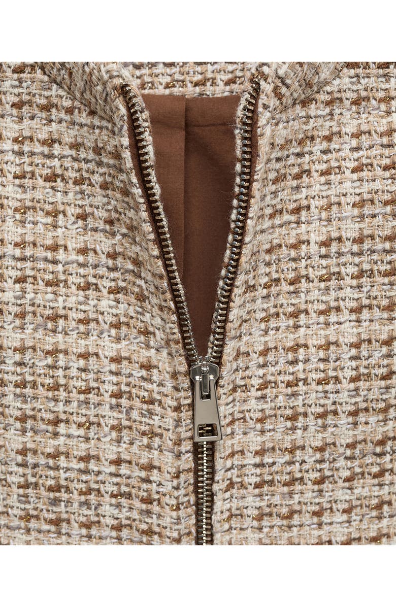 MANGO Tweed Jacket, Alternate, color, 