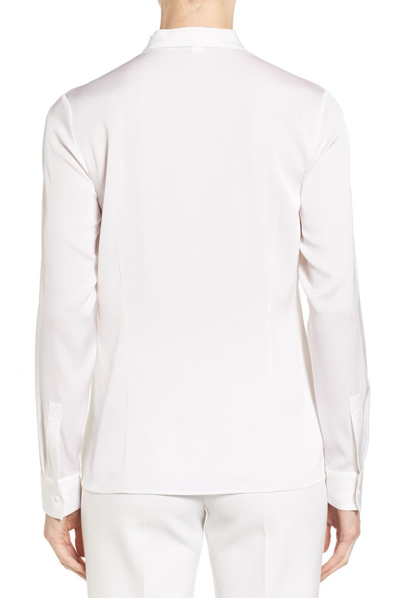 'Blusil' Stretch Silk Blouse, Alternate, color, SHEER PINK