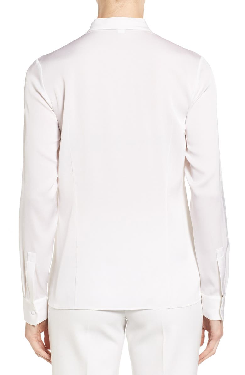 BOSS 'Blusil' Stretch Silk Blouse, Alternate, color, 