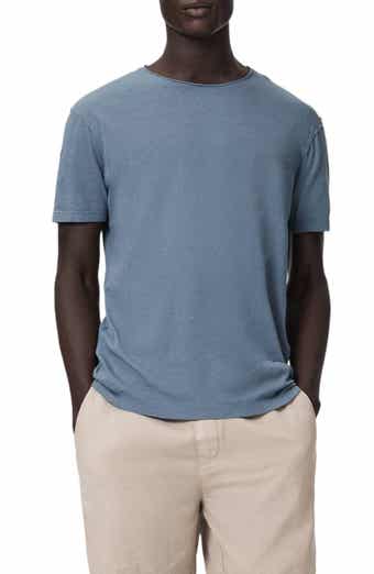 Figure Roll Neck Cotton T-Shirt