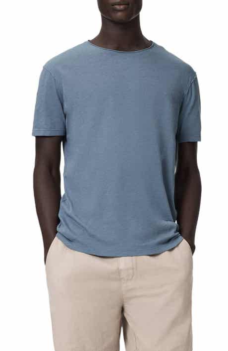Figure Roll Neck Cotton T-Shirt
