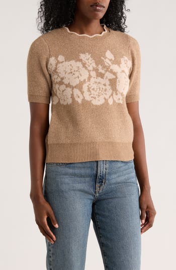 Dr2 By Daniel Rainn Jacquard Sweater In Multi