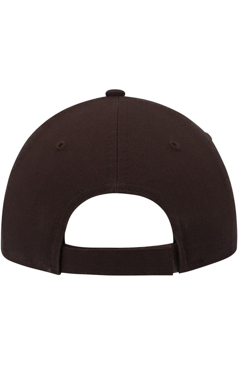 New Era Women's New Era Brown Cleveland Browns Simple 9FORTY Adjustable Hat, Alternate, color, Brown