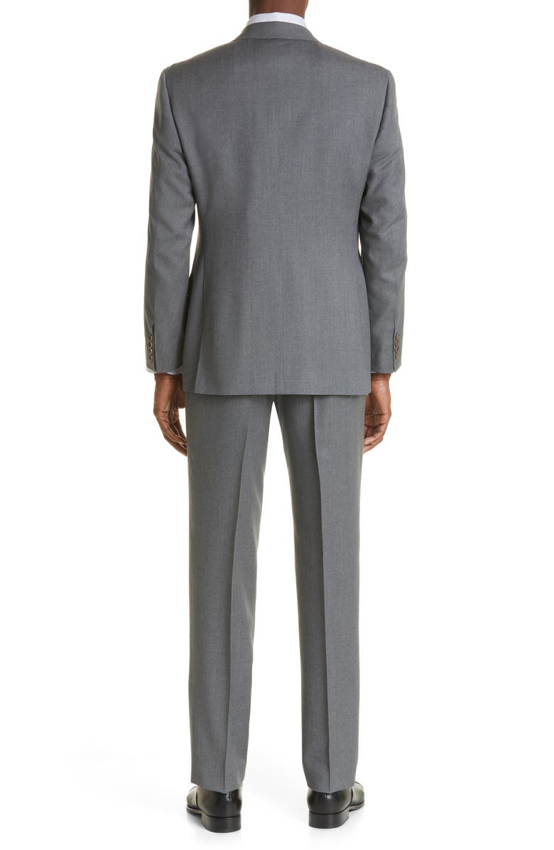 Canali Siena Solid Wool Suit, Alternate, color, 
