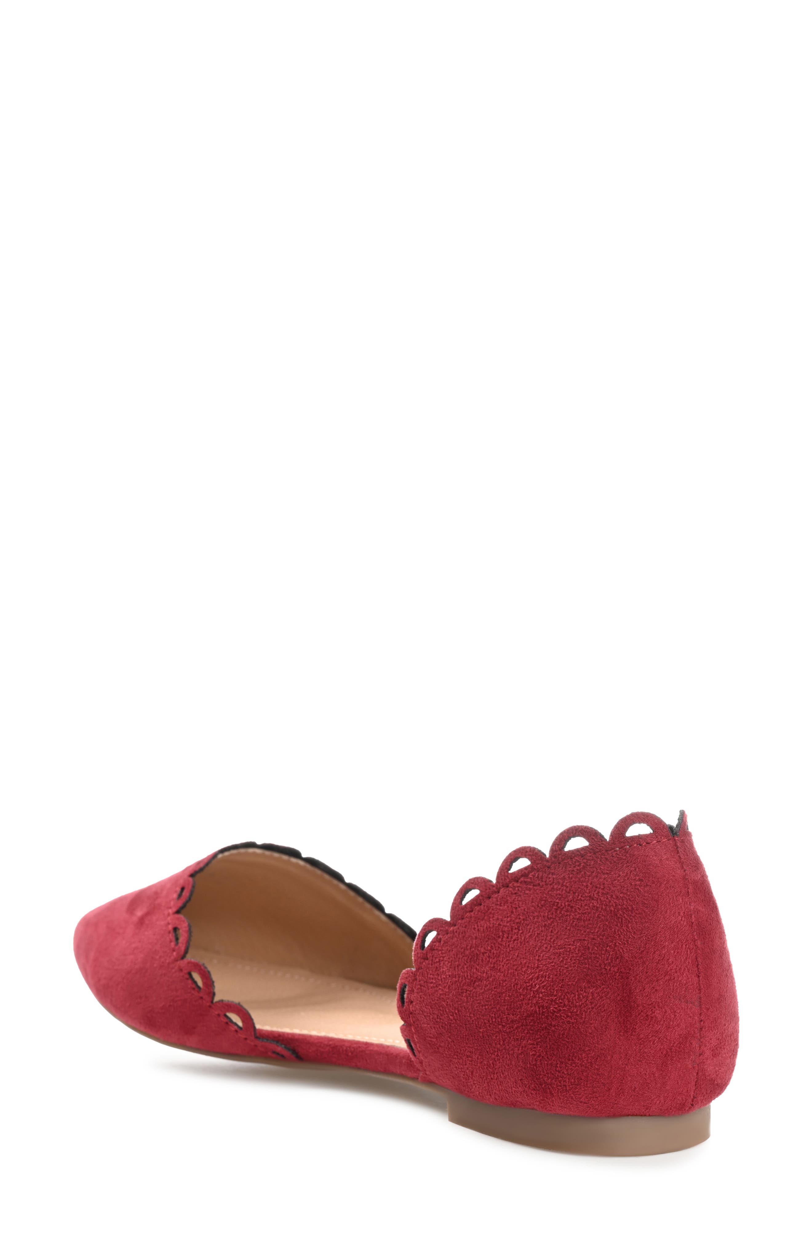 Jezlin d'Orsay Flat - Wide Width, Alternate, color, WINE