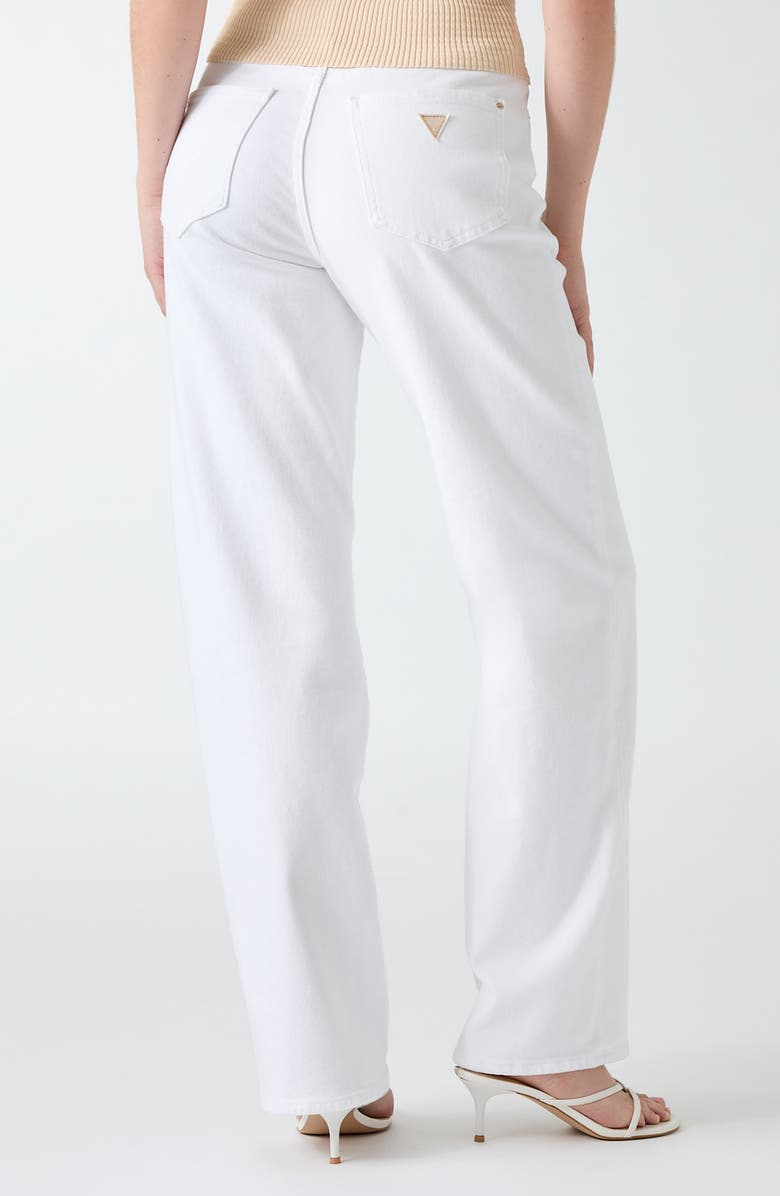 GUESS G011 High Waist Straight Leg Jeans, Alternate, color, Open