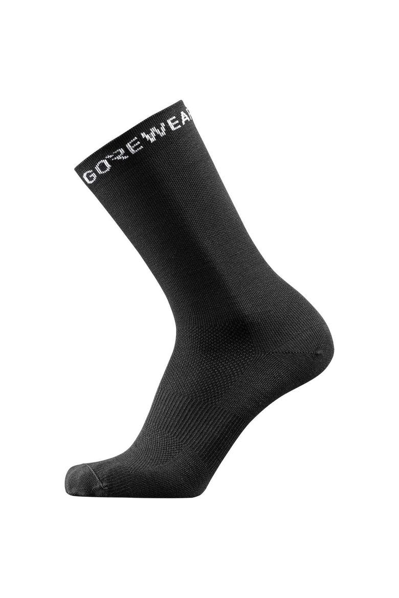 Essential Merino Socks, Alternate, color, Black