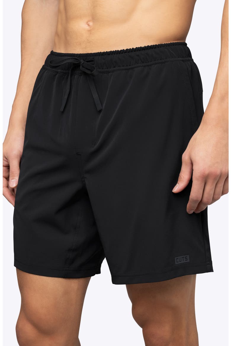 Crossover Shorts, Alternate, color, BLACK