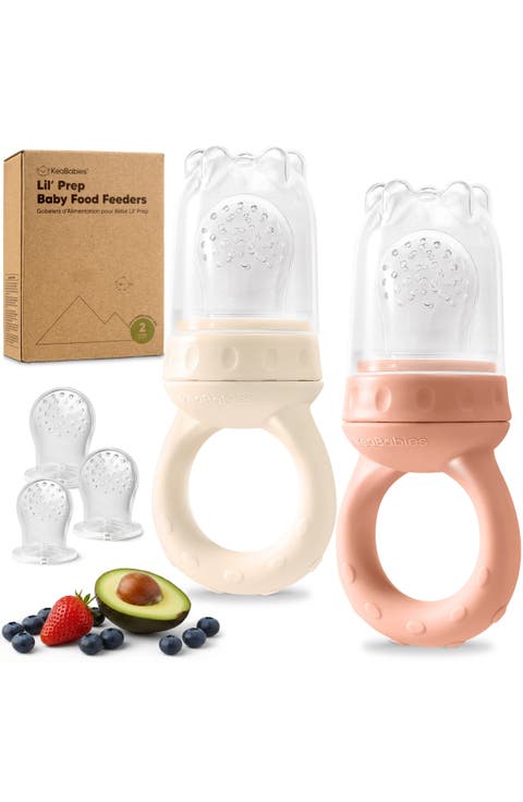 2-Pack Lil' Prep Baby Food Feeders