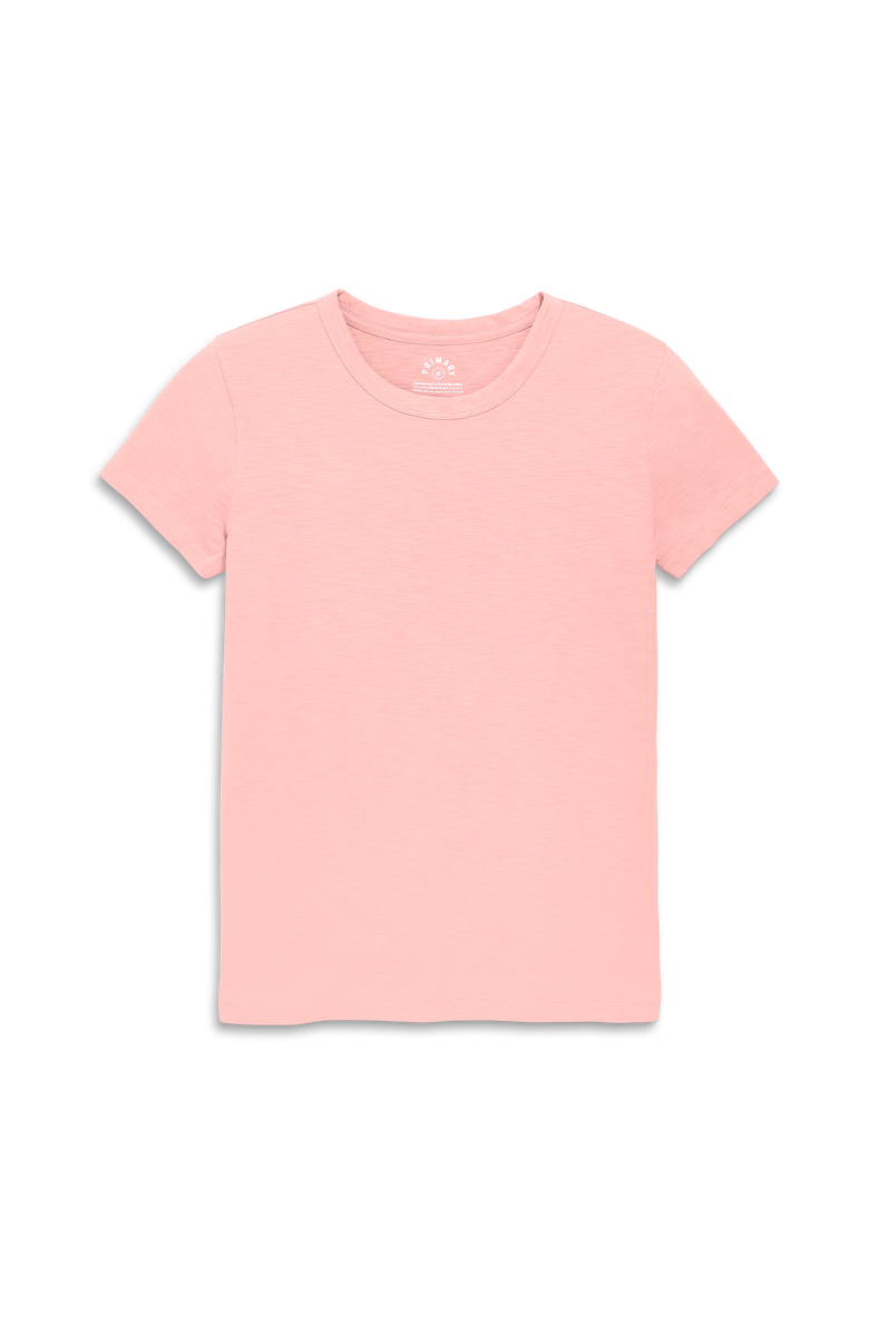 Primary Adult Classic Slub Crewneck Tee, Alternate, color, Flamingo