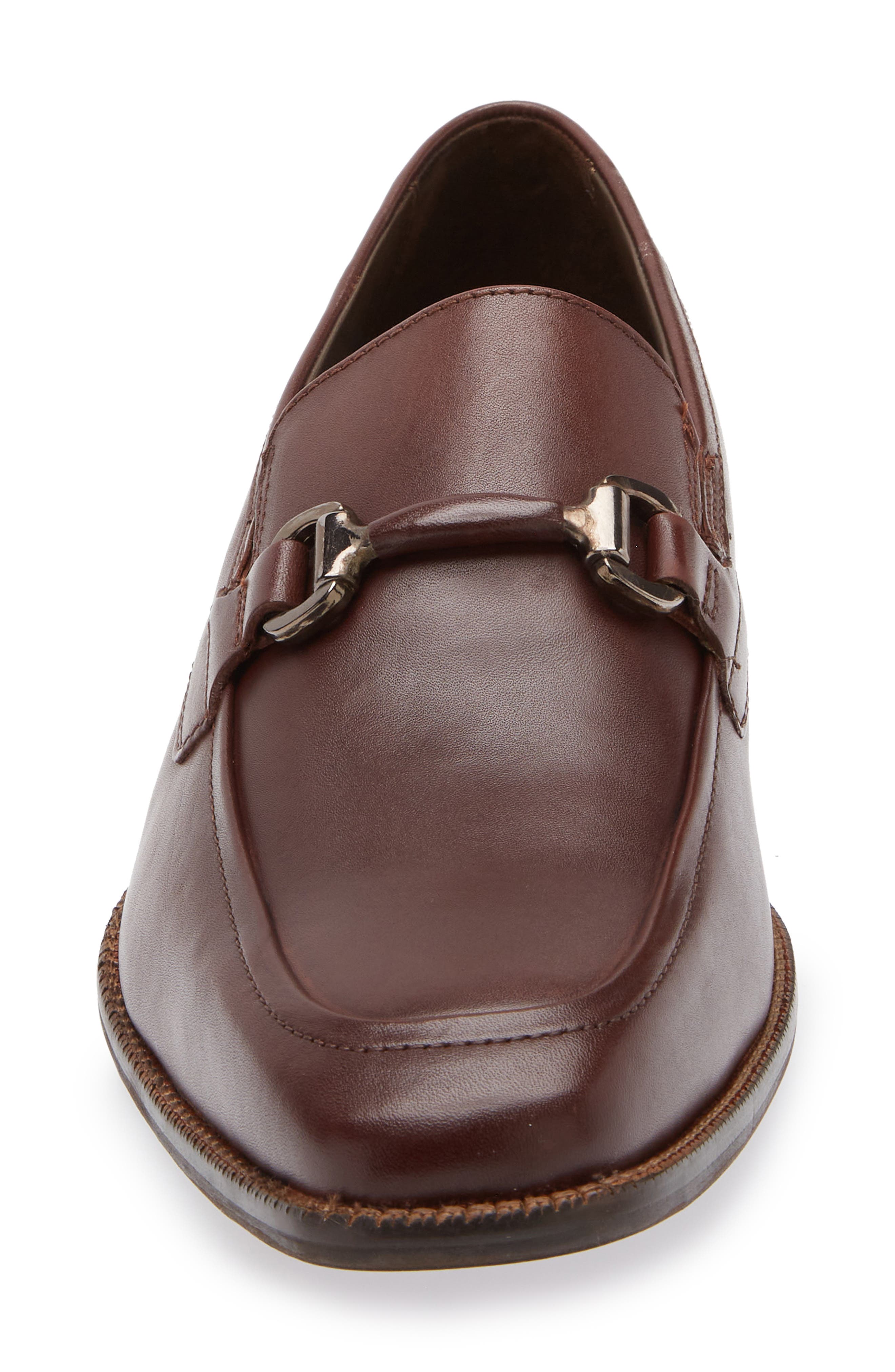 Johnston & Murphy Archer Bit Front $150 Men\'s Loafers Shoes Size 10 M 59-3202 New Johnston and Murphy Archer Bit Loafer Mens Black Leather  main image 4