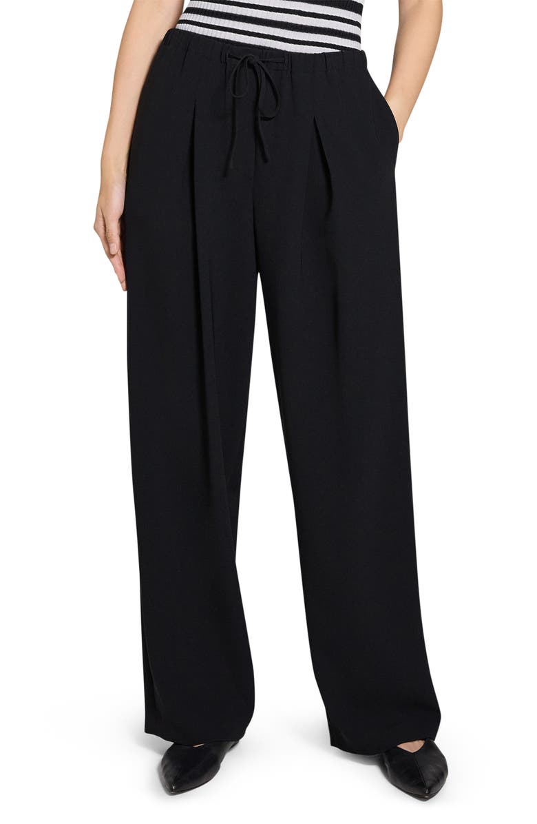 Theory Drawstring Pants, Main, color, Black