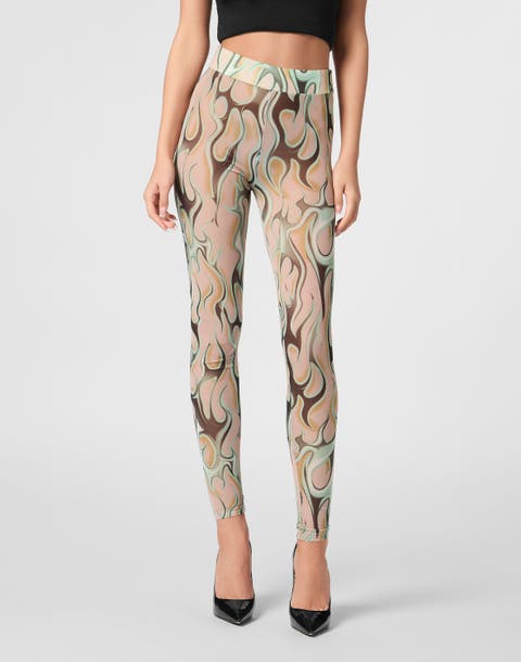 Tulle Leggings Flame Women
