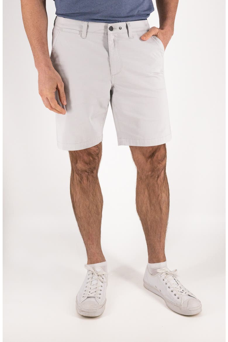 9-Inch Performance Stretch Chino Shorts, Main, color, VAPOR