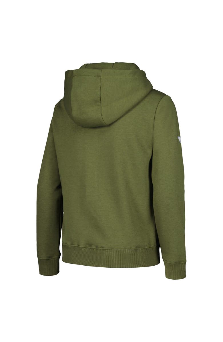 LEVELWEAR Youth Levelwear Olive Vegas Golden Knights Podium Fleece Pullover Hoodie, Alternate, color, Olive