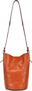 OLD TREND Juniper Genuine Leather Woven Barrel Crossbody Bag