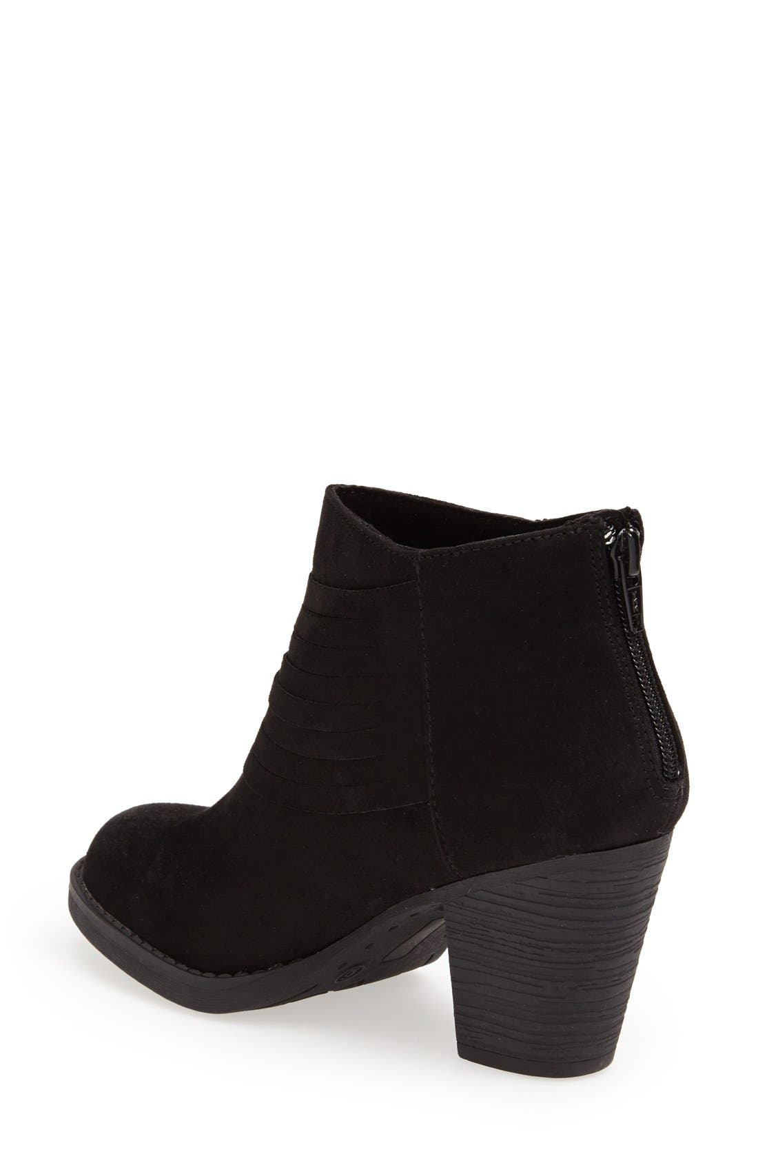 'Best Dressed' Bootie, Alternate, color, BLACK