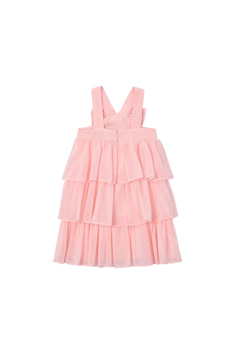 Mayoral Ruffled Bambula Dress, Alternate, color, Pink