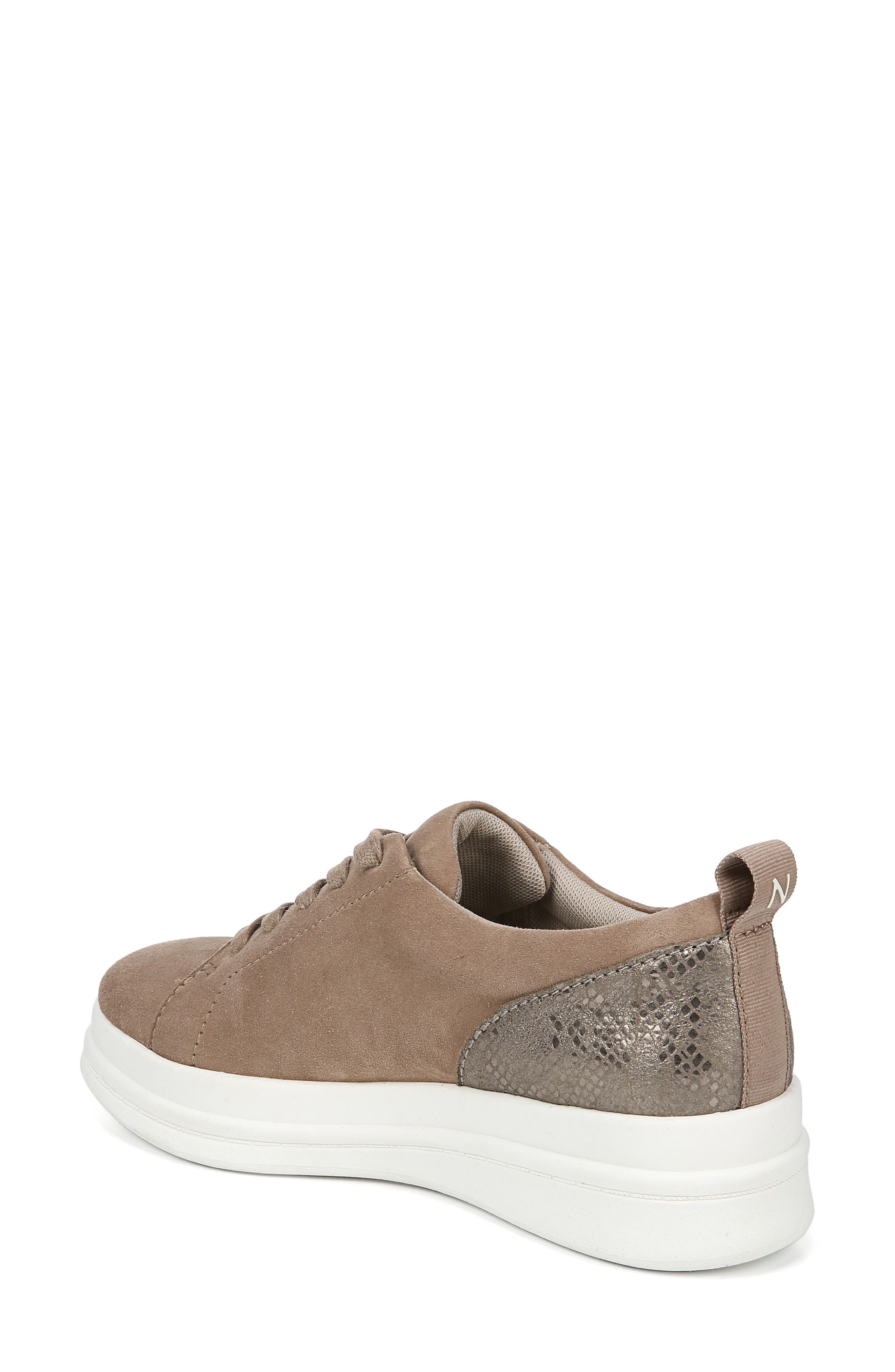 Yarina Sneaker, Alternate, color, TIRAMISU NUBUCK LEATHER