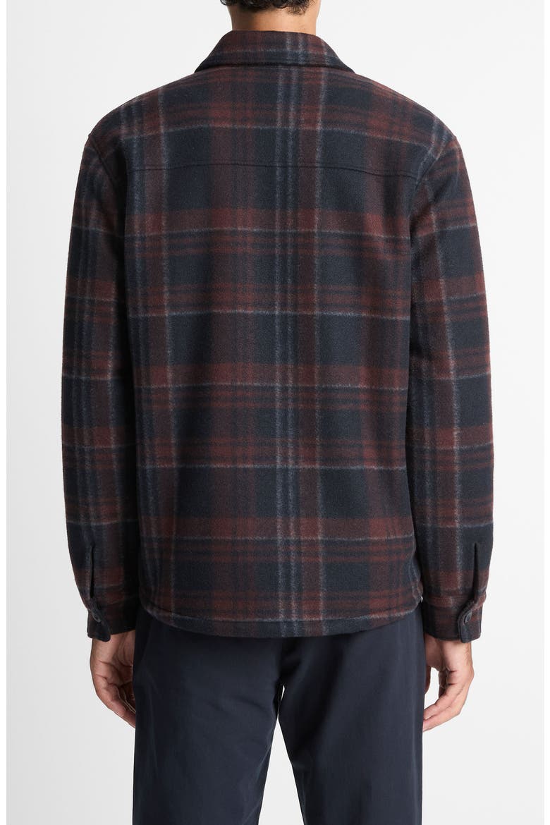 Plaid Shirt Jacket, Alternate, color, COASTAL COMBO