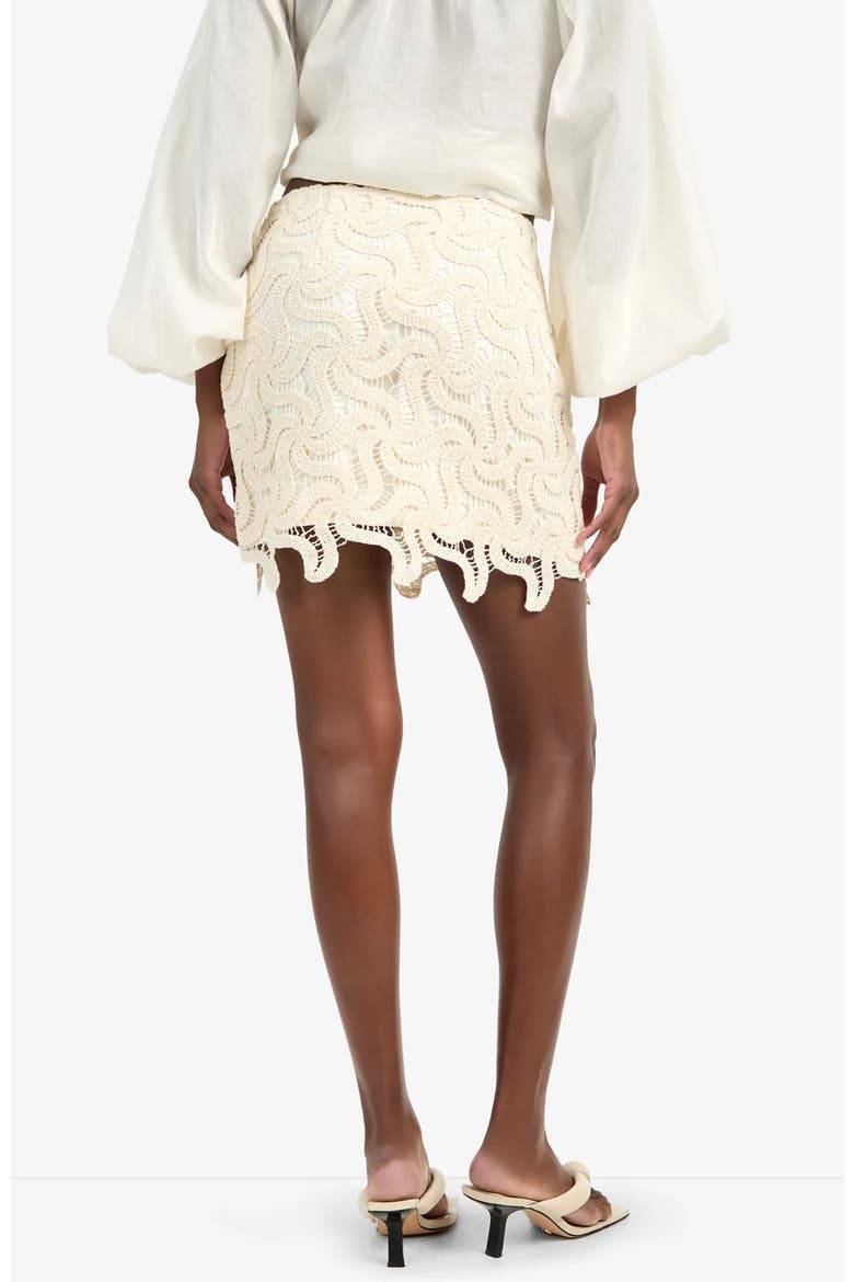 Rico Scallop Lace Skirt, Alternate, color, Bonita Beige