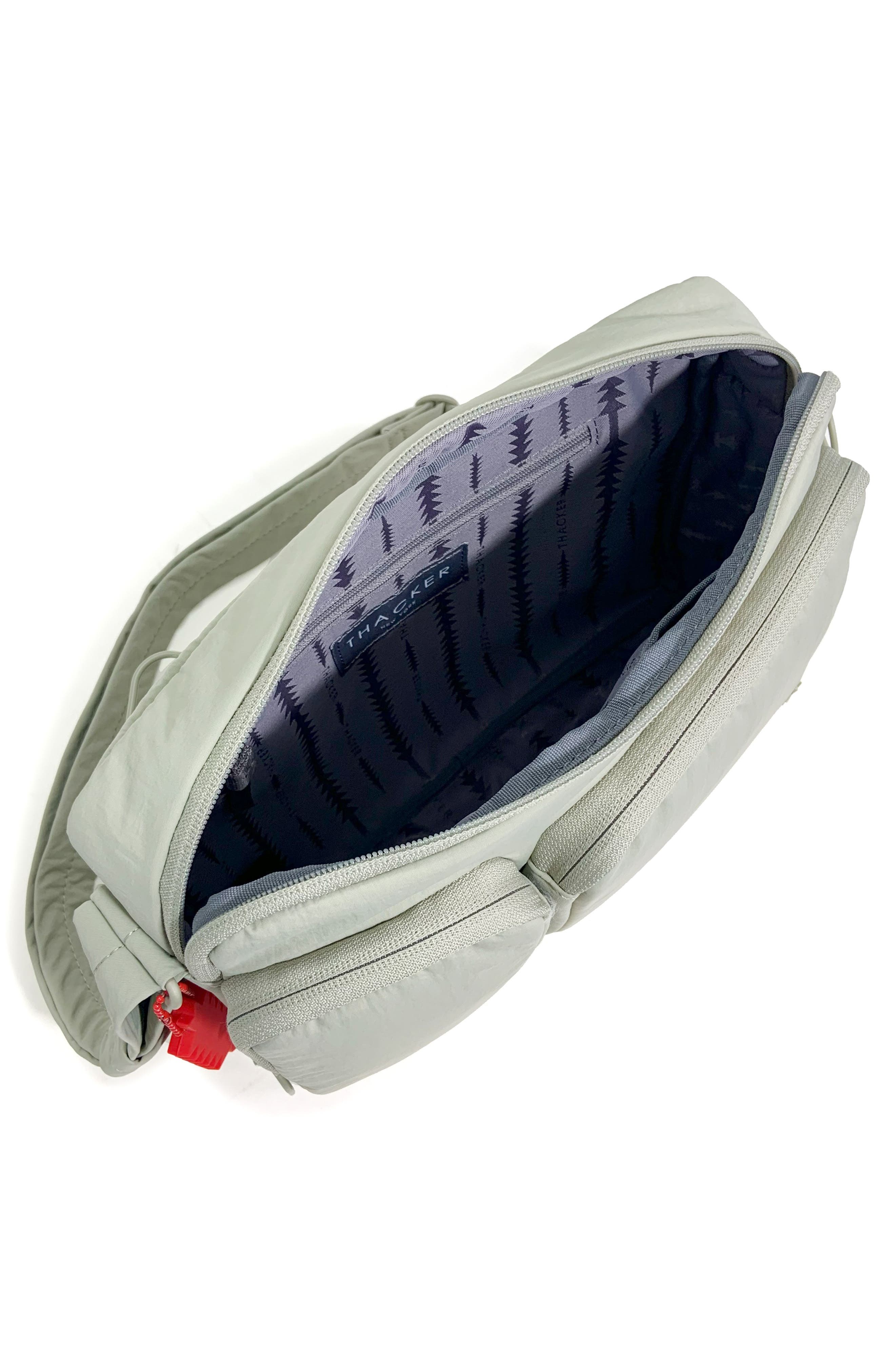 Thacker Kacy Nylon Crossbody Bag, Alternate, color, Light Sage