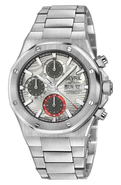 Kingsgate Chronograph Bracelet Watch, 42mm