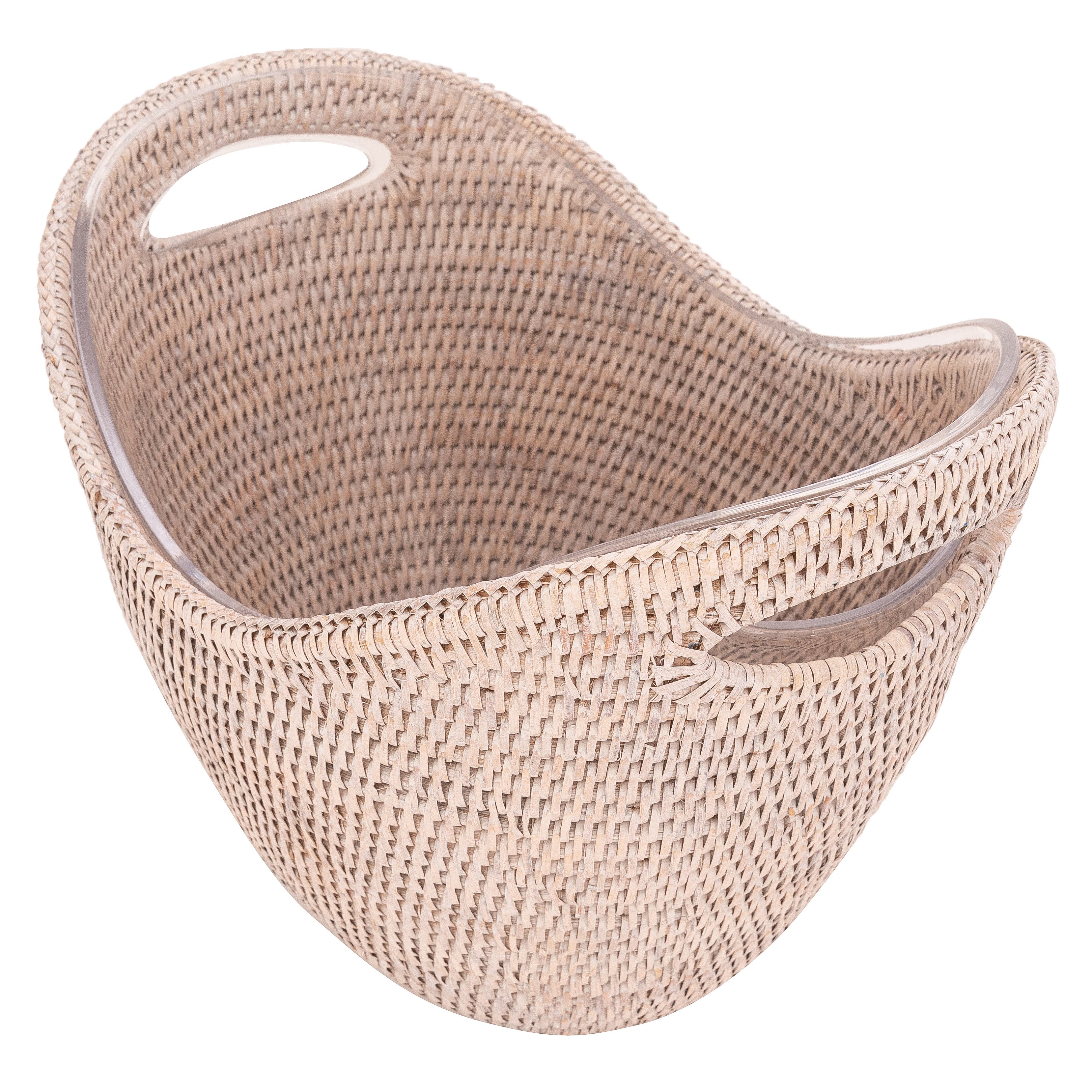 Artifacts Trading Company Rattan Champagne Bucket - Thumbnail 2
