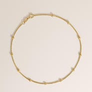 Ivy & Pearl Co. Dainty Dot Necklace