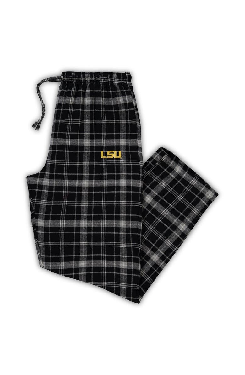 CONCEPTS SPORT Men's Concepts Sport Charcoal LSU Tigers Big & Tall Ultimate Pants, Main, color, 