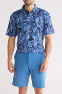 Callaway Golf® SMU Leaf Print Polo