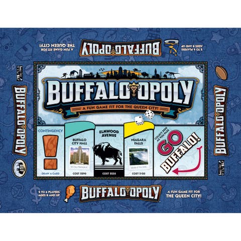 Buffaloopoly Monopoly Board Game