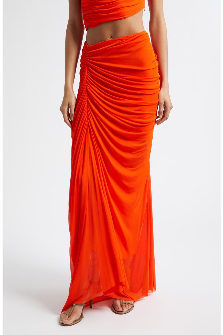 Cleo Skirt, Main, color, ORANGE CRUSH
