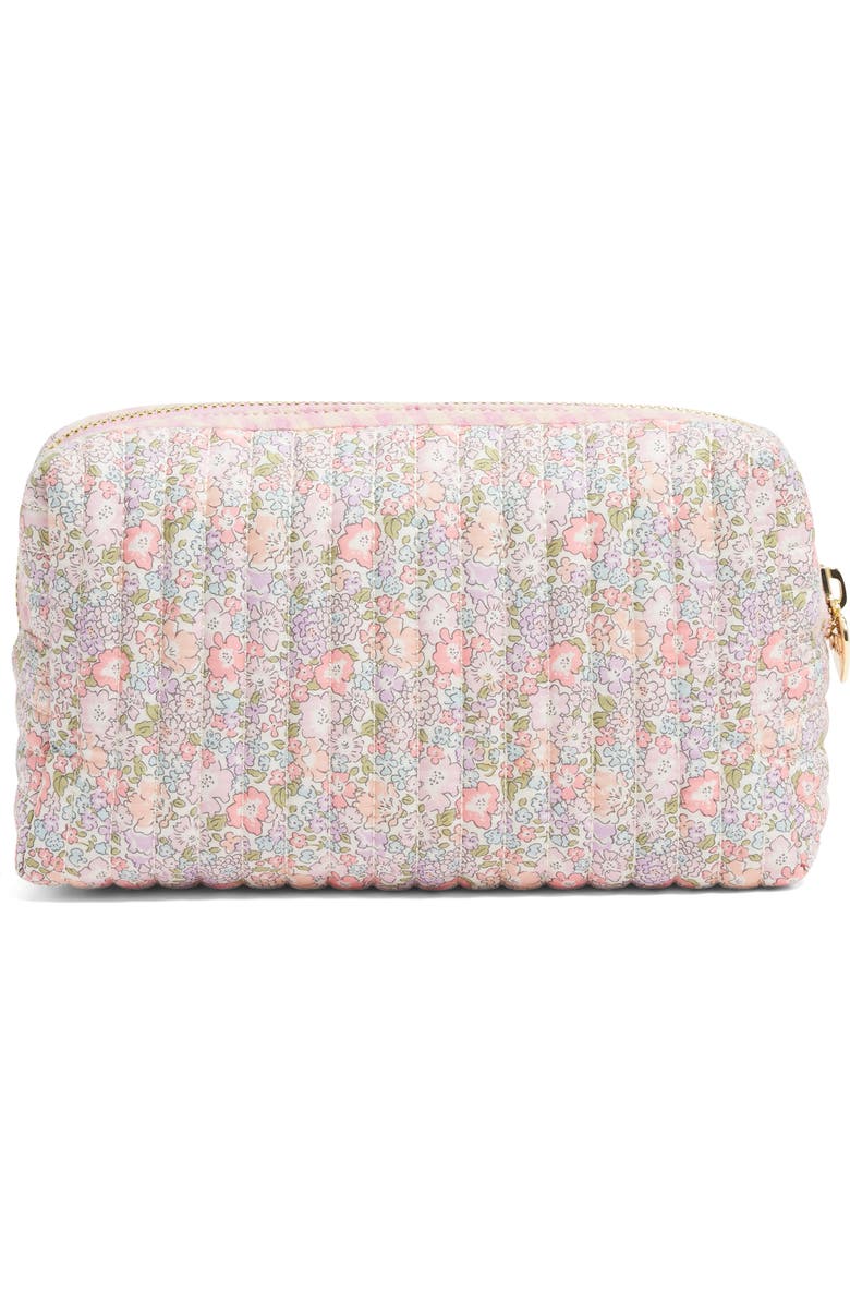 Stoney Clover Lane x Liberty Small Quilted Cotton Pouch, Alternate, color, Michelle