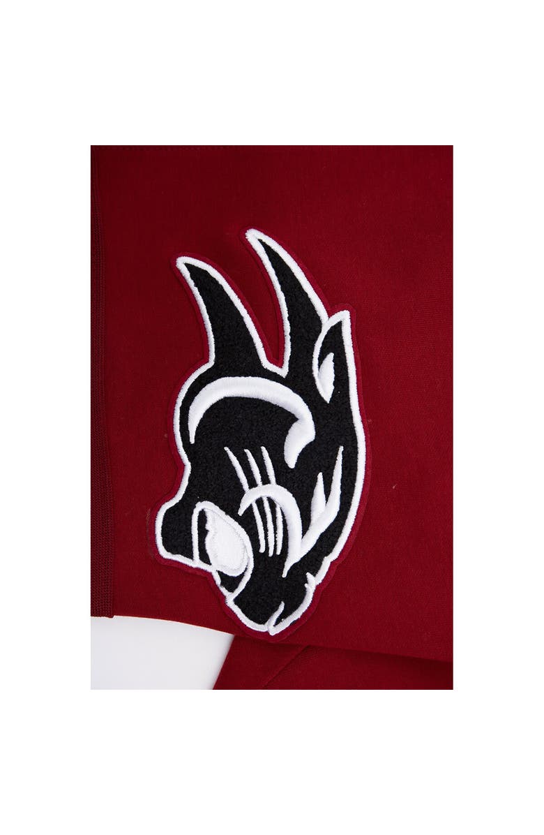 PRO STANDARD Unisex Pro Standard  Red Virginia Union University 2024 NBA All-Star Game x HBCU Classic Chenille Shorts, Alternate, color, 