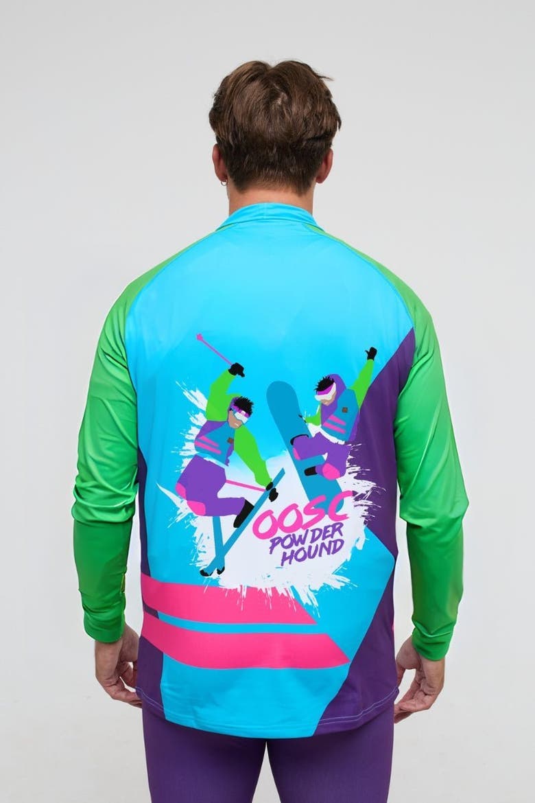 Baselayer Top - Powder Hound Men's, Alternate, color, multi-colour