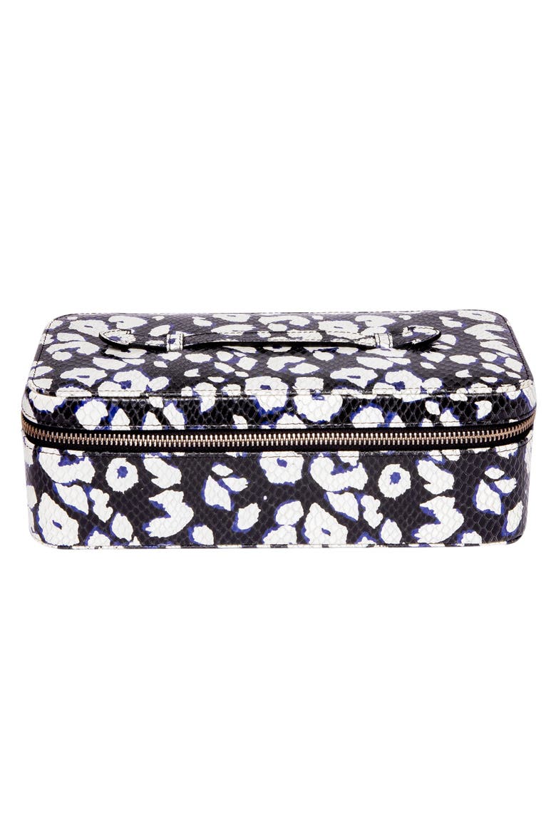 SLOANE ZIP JEWELLERY CASE, Alternate, color, Blue