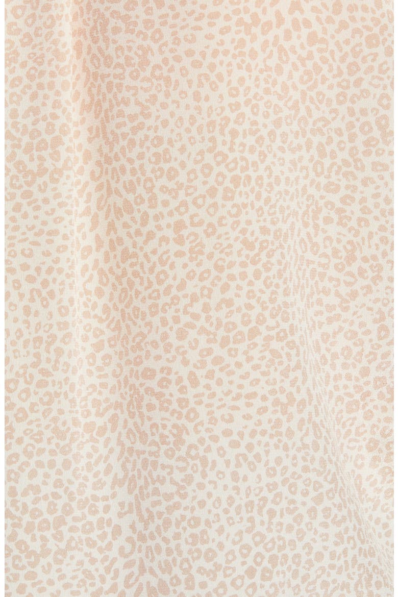 Kate Print Shirt, Alternate, color, WHITE MINI CHEETAH