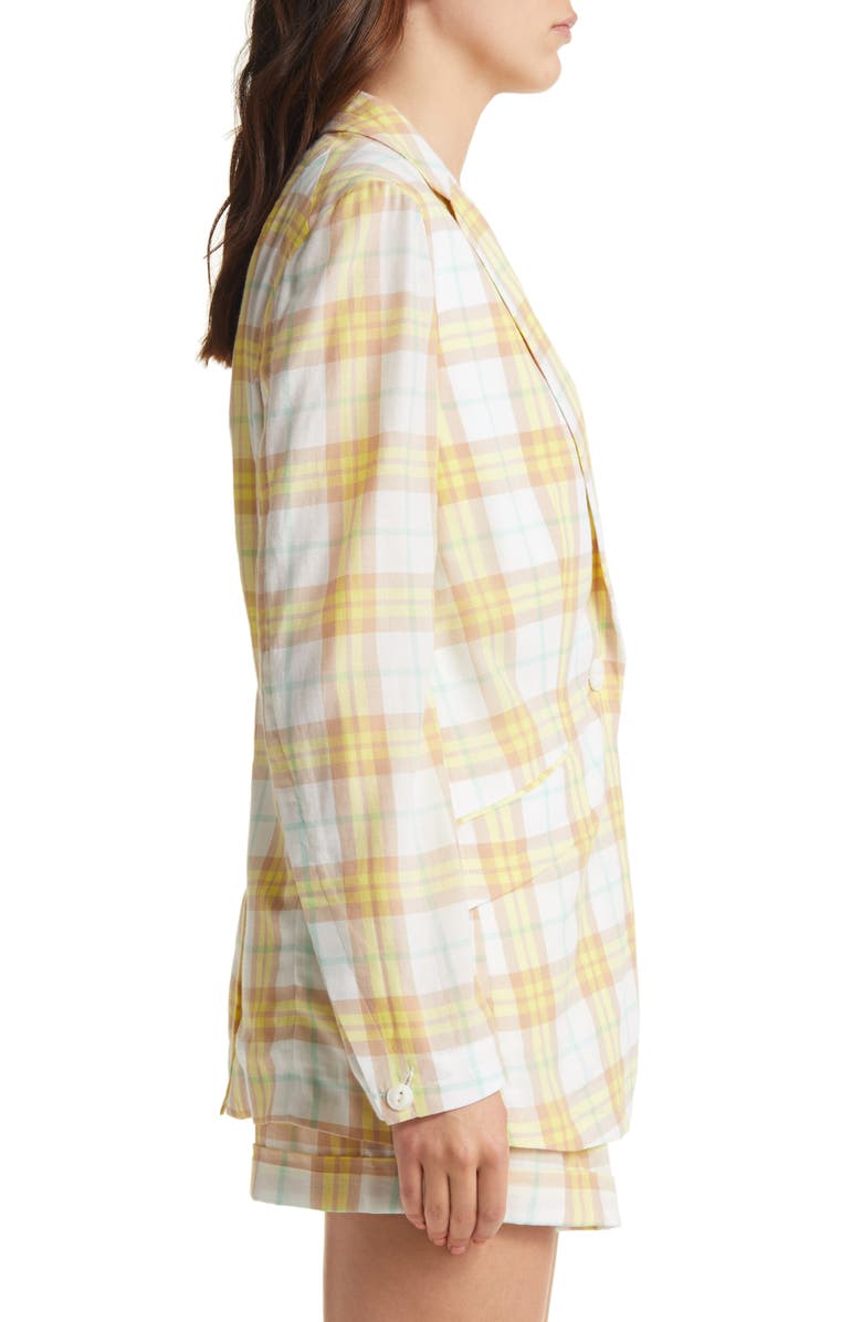Margot Plaid Blazer